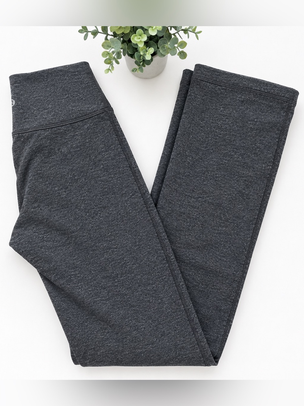 Lululemon Throw Back Pant Tall  Heathered Black Size 4